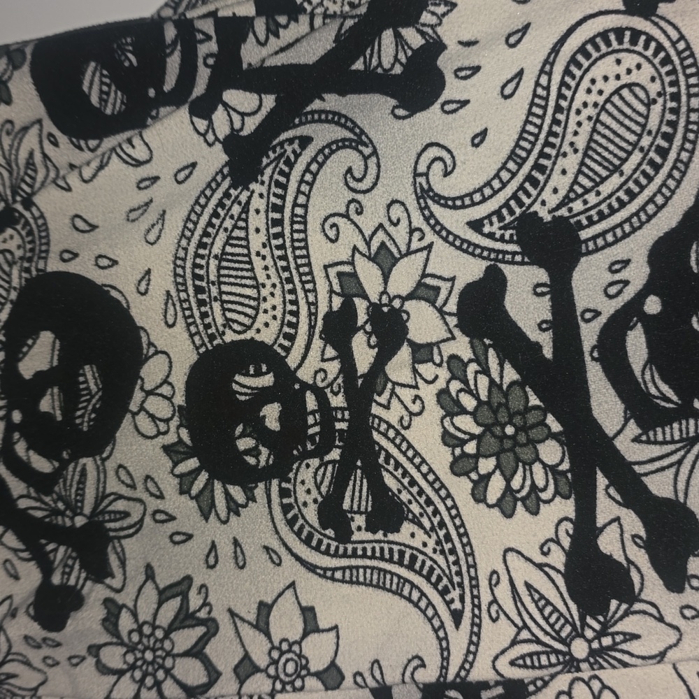 Paisley Skull Leggings